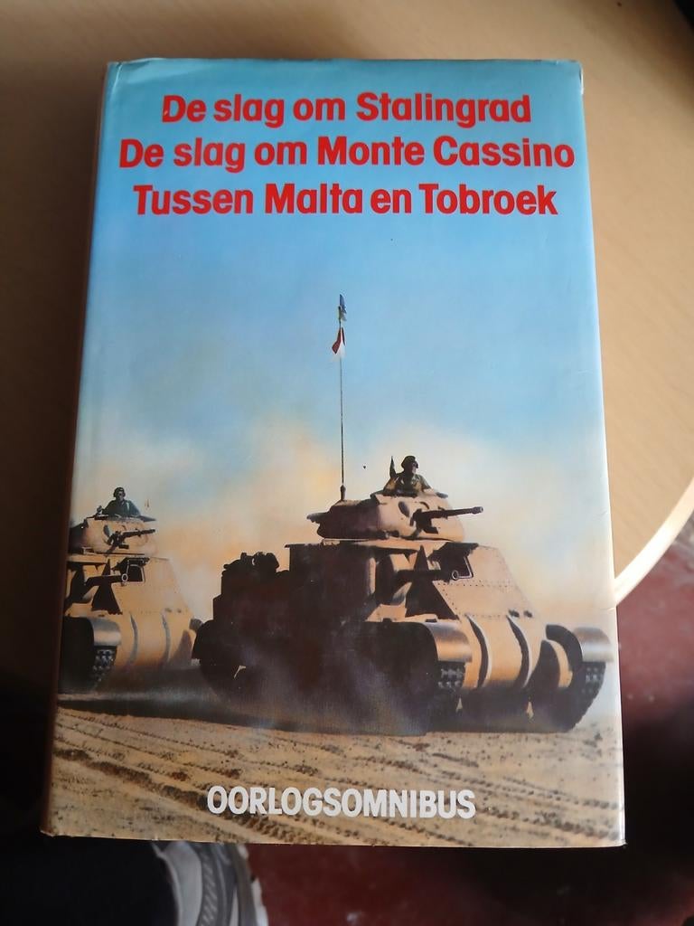 Oorlogs omnibus  3 romans in één Stalingrad Monte Casino en, Boeken, Oorlog en Militair, Ophalen of Verzenden, Tweede Wereldoorlog