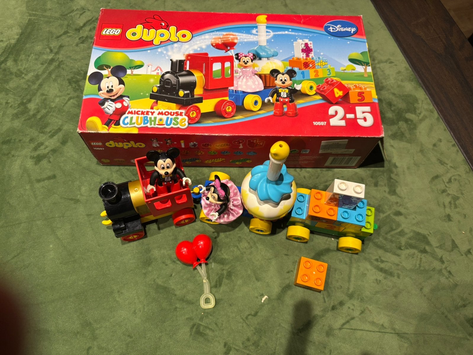 Lego duplo disney feestrein, Ophalen of Verzenden, Zo goed als nieuw, Duplo, Disney