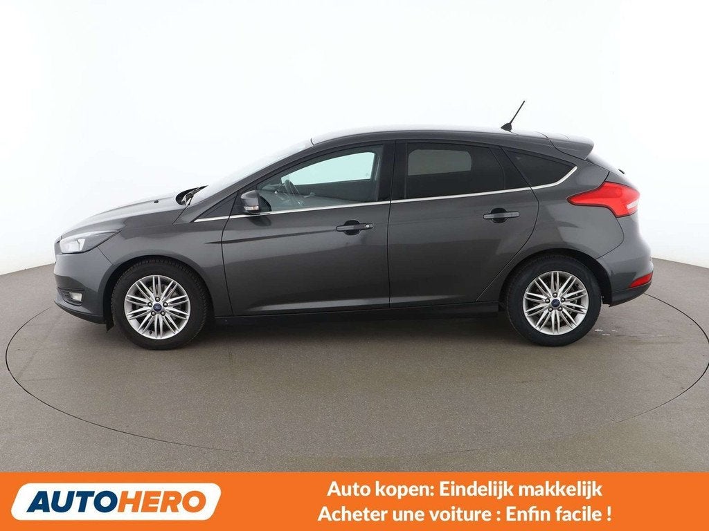 Ford Focus 1.0 EcoBoost Cool&Connect (bj 2018), Auto's, Stof, Zwart, USB, 5 deurs