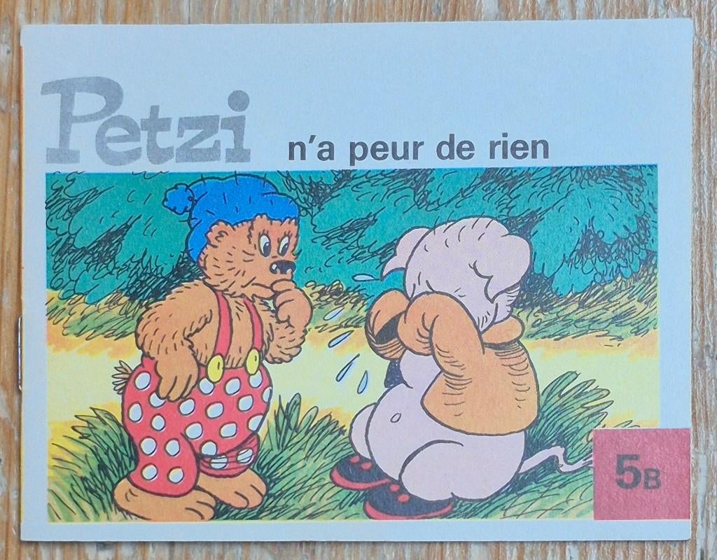 Petzi n'a peur de rien 5B eo pub Cadbury 1969 Hansen, Livres, Enlèvement ou Envoi, Une BD, Utilisé, Hansen