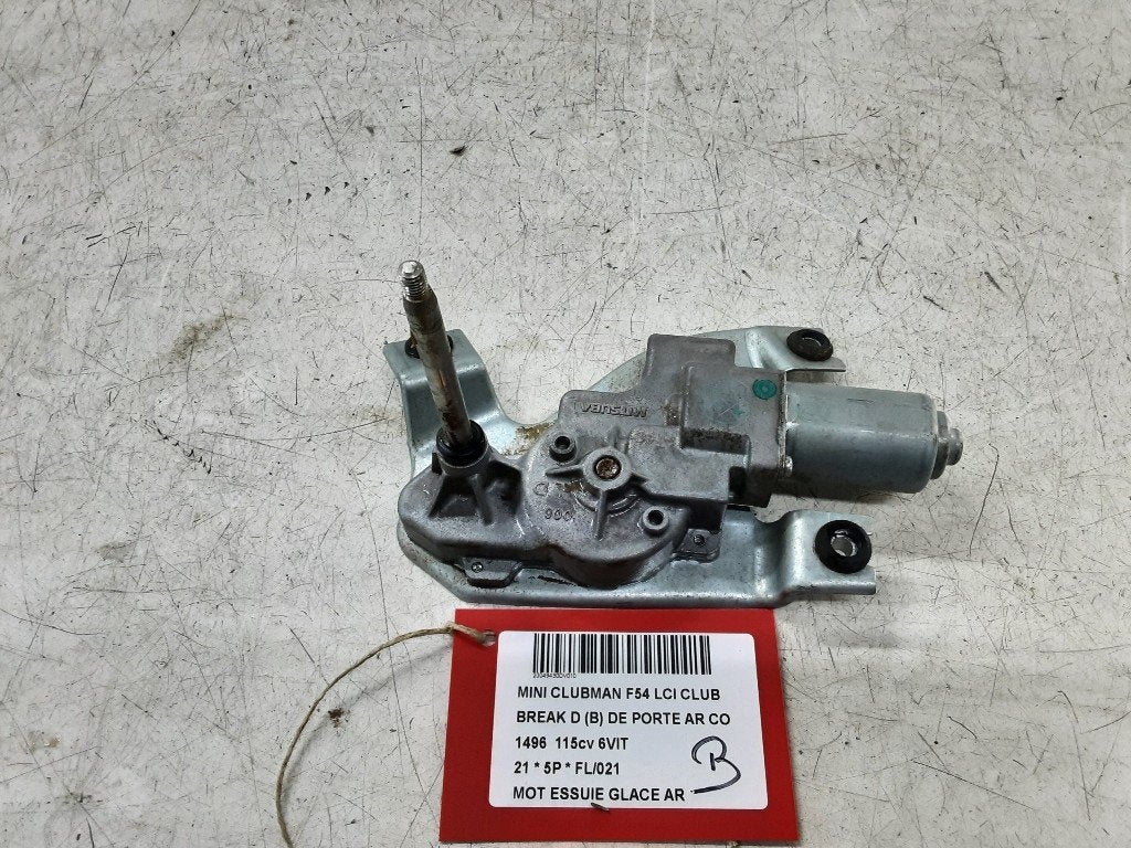 MOTEUR ESSUIE-GLACE ARRIÈRE Mini Clubman (F54) (7365819), Autos : Pièces & Accessoires, Mevr. I. Hauben, Rue de l'Espoir 34 34
4030  GRIVEGNÉE, BE