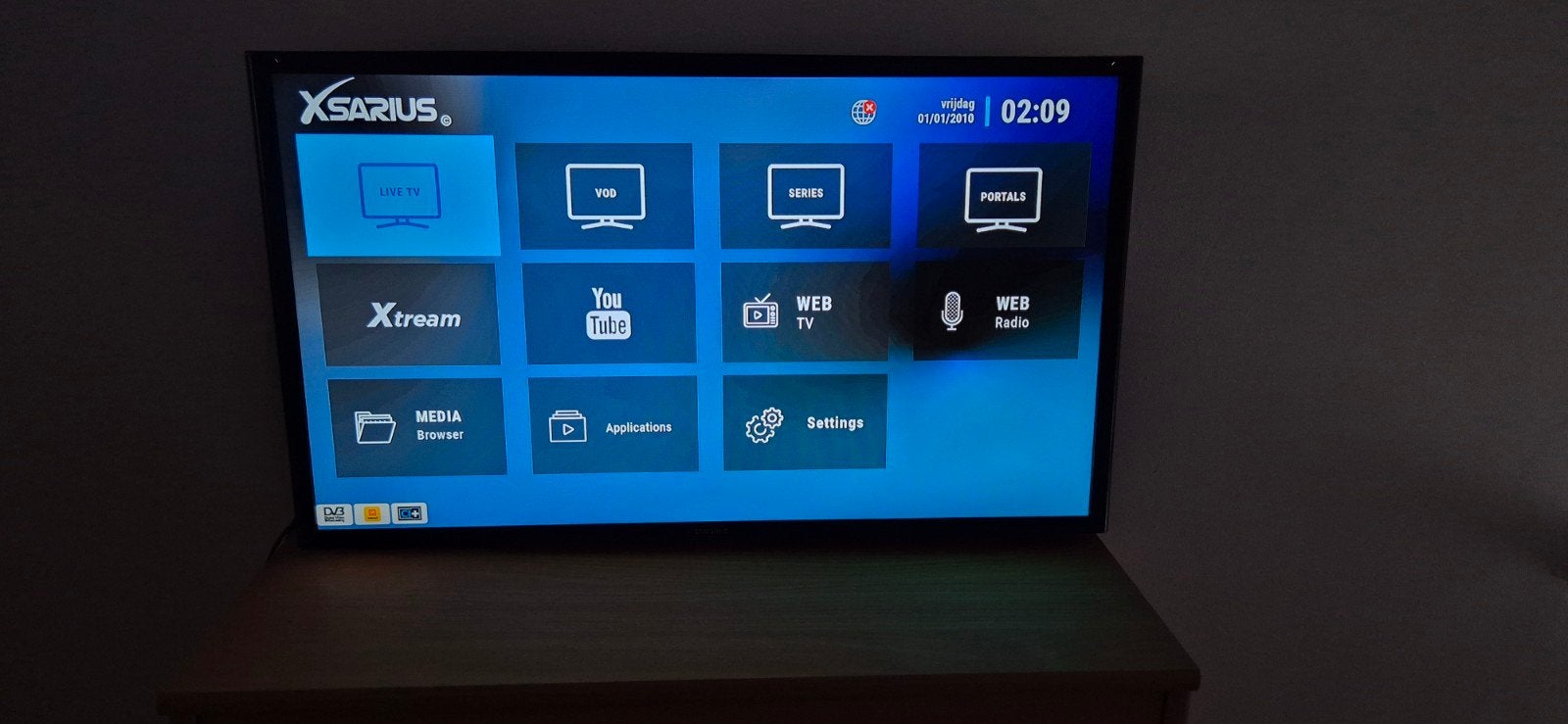 Téléviseur Samsung 22 pouces (56 cm)., TV, Hi-fi & Vidéo, Enlèvement, 40 à 60 cm, LCD, Samsung
