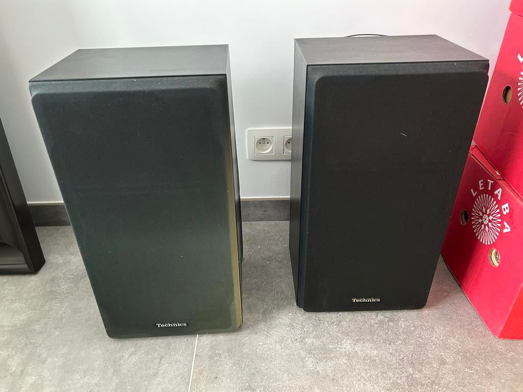 Oude boxen Technics, Ophalen, Gebruikt