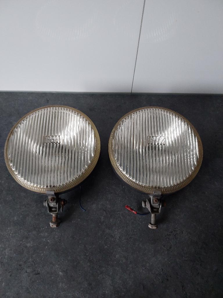Bosch Halogen Mistlampen Rally Mercedes BMW Oldtimer, Envoi, Alfa Romeo