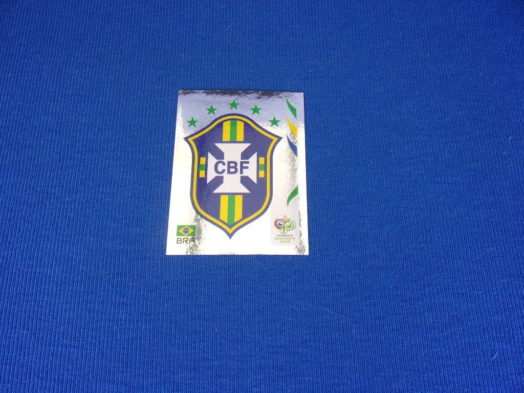 Panini WK Germany 2006 - Logo Brasil, Collections, Enlèvement ou Envoi, Neuf, Sport