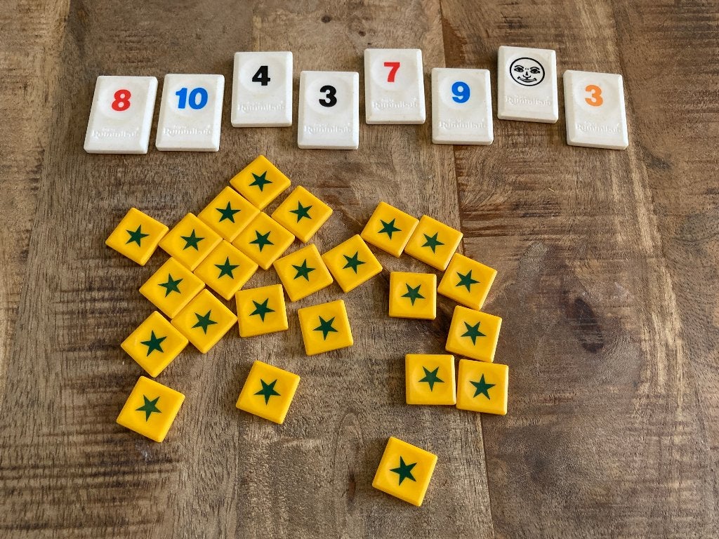 Losse stenen & fiches Rummikub Junior / My First (Goliath), Ophalen of Verzenden, Gebruikt, Goliath