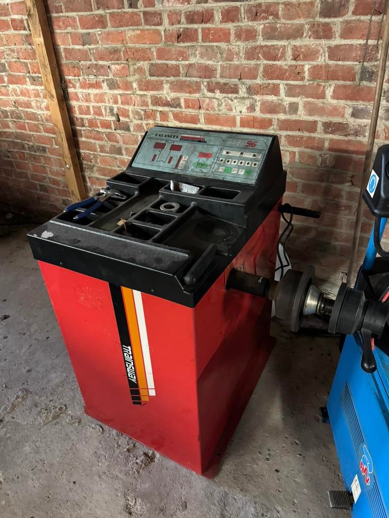 Banden balancer, Ophalen, Gebruikt