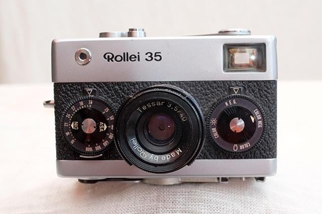 Rollei 35 appareil analogue film 24x36, Audio, Tv en Foto, Fotocamera's Analoog, Ophalen, Gebruikt, Compact