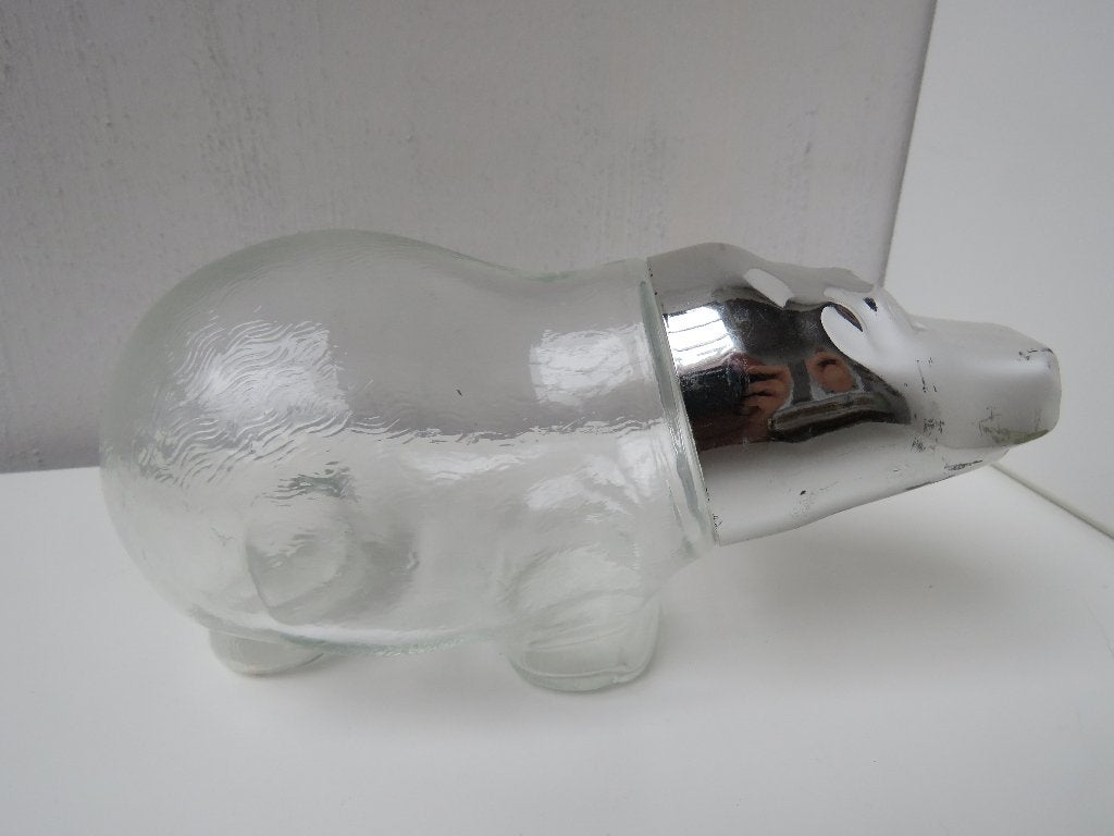 Retro pindadispenser Nijlpaard, Ophalen of Verzenden