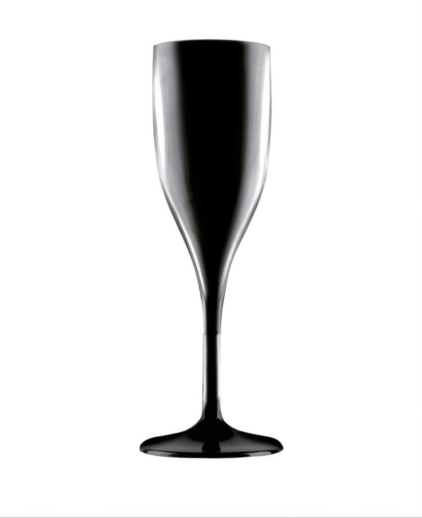 Champagneglazen zwart te huur via OmniRent, Enlèvement