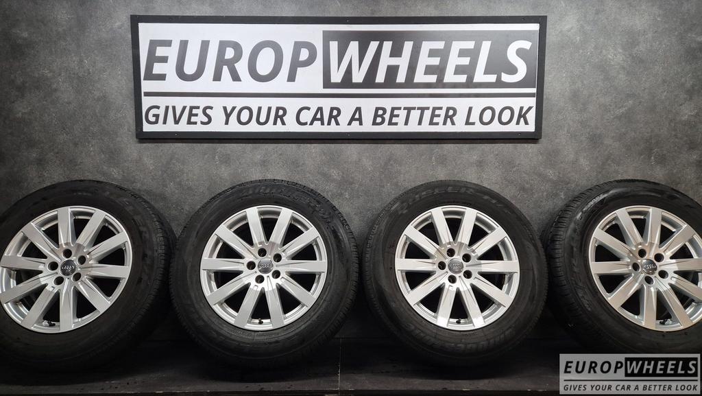 18 inch Audi Q7 5x112 velgen zomerbanden 4M Zomerbanden, Auto-onderdelen, Banden en Velgen, 19 inch, Gebruikt, -, -