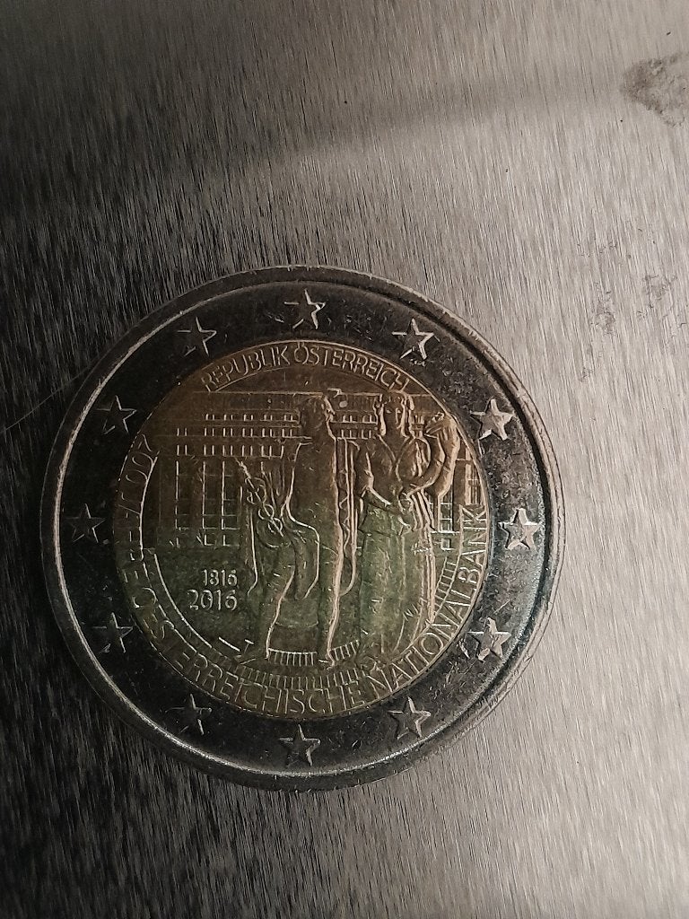 P!èce 2 Euros Autriche 2016 - Banque nationale, Timbres & Monnaies, Enlèvement ou Envoi, Autriche, 2 euros, Monnaie en vrac