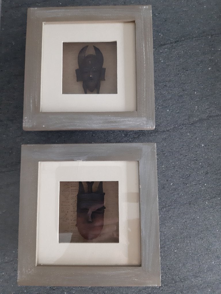 Kadertjes, Ophalen, Gebruikt, Met glas, 15 cm