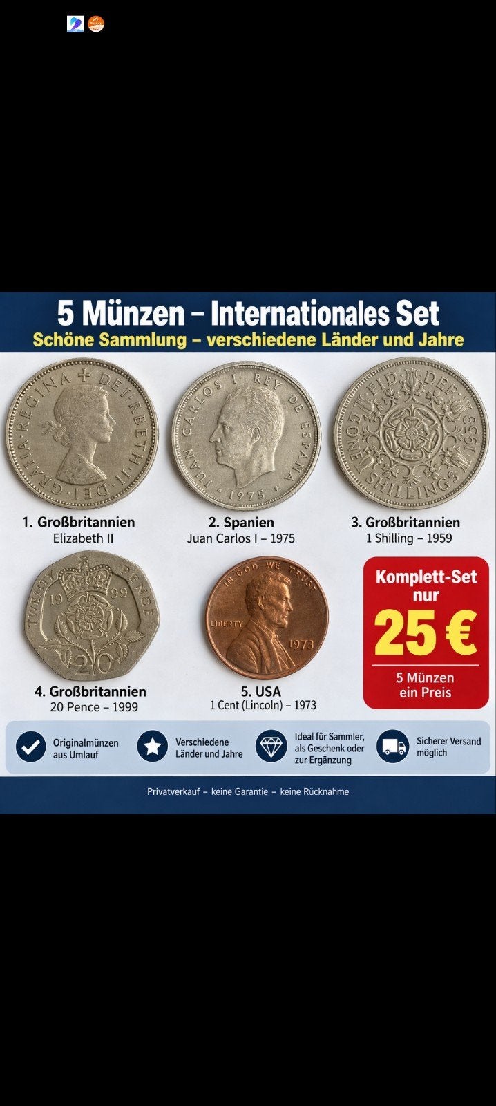 munt, Ophalen of Verzenden