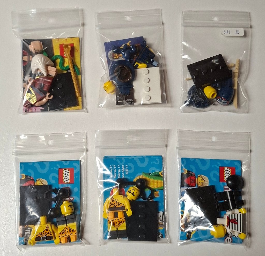 Lotje Lego collectible minifigures (CMF) uit diverse reeksen, Neuf, Enlèvement ou Envoi, Lego, Minifiguren serie