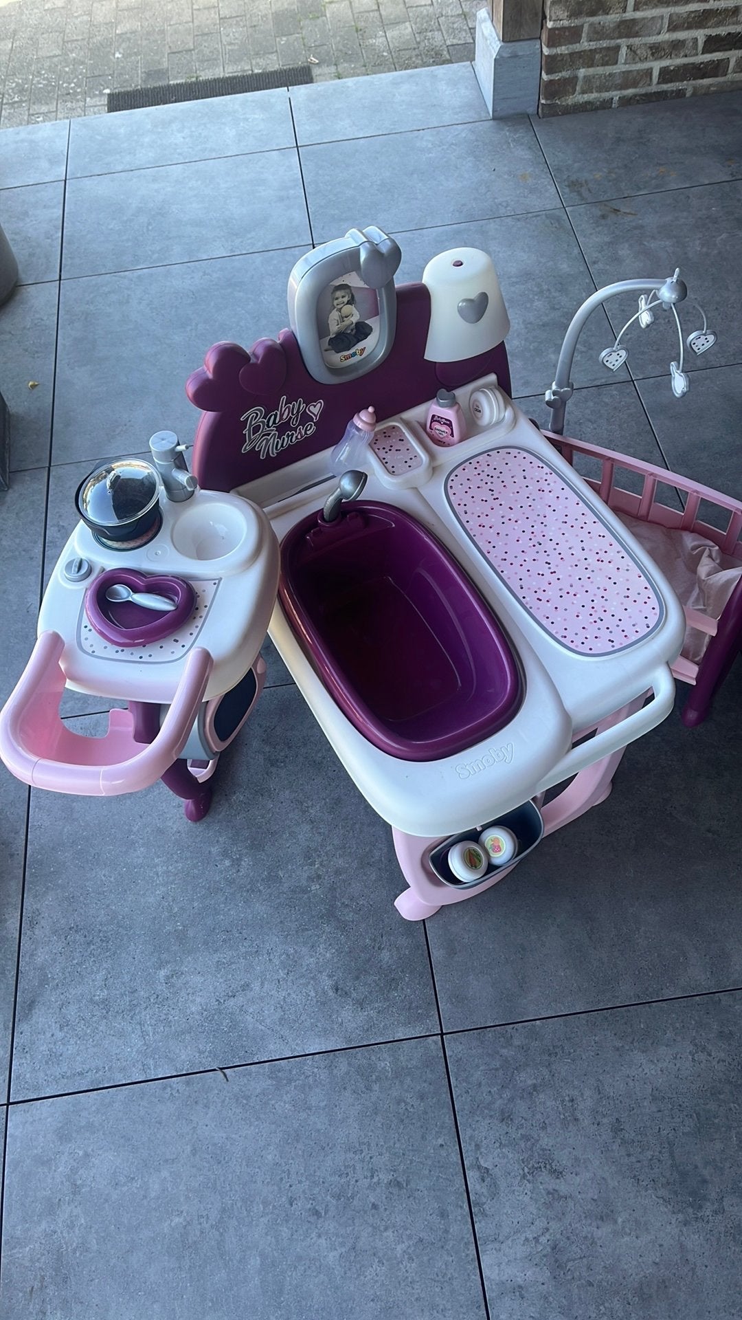 Smoby verzorgingstafel, Kinderen en Baby's, Ophalen, Zo goed als nieuw