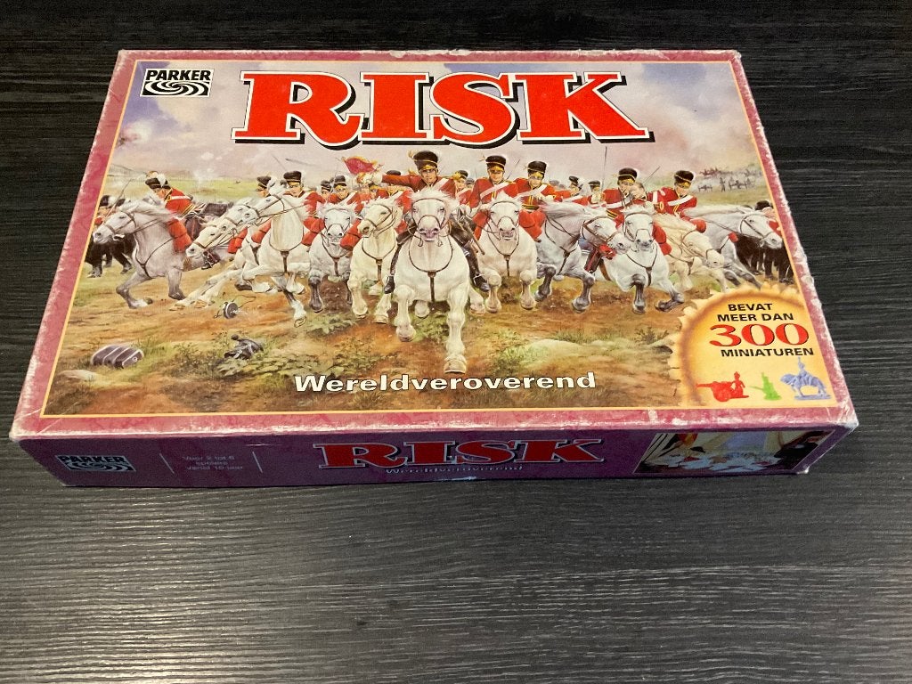 Vintage gezelschapsspel Risk Parker, Ophalen of Verzenden, Gebruikt, Parker