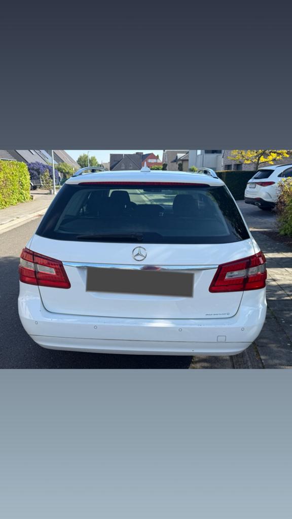 Mercedes e klasse break w212, Auto's, Mercedes-Benz, Euro 5, Stof, Zwart, Wit