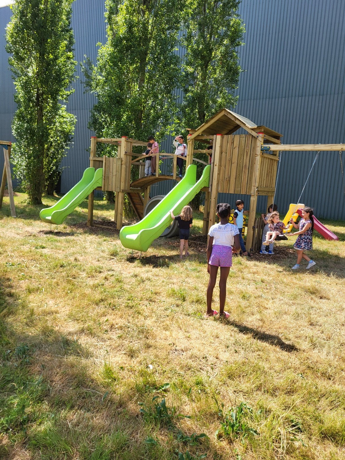 tuin en in-oudoor speeltuinen, Ophalen