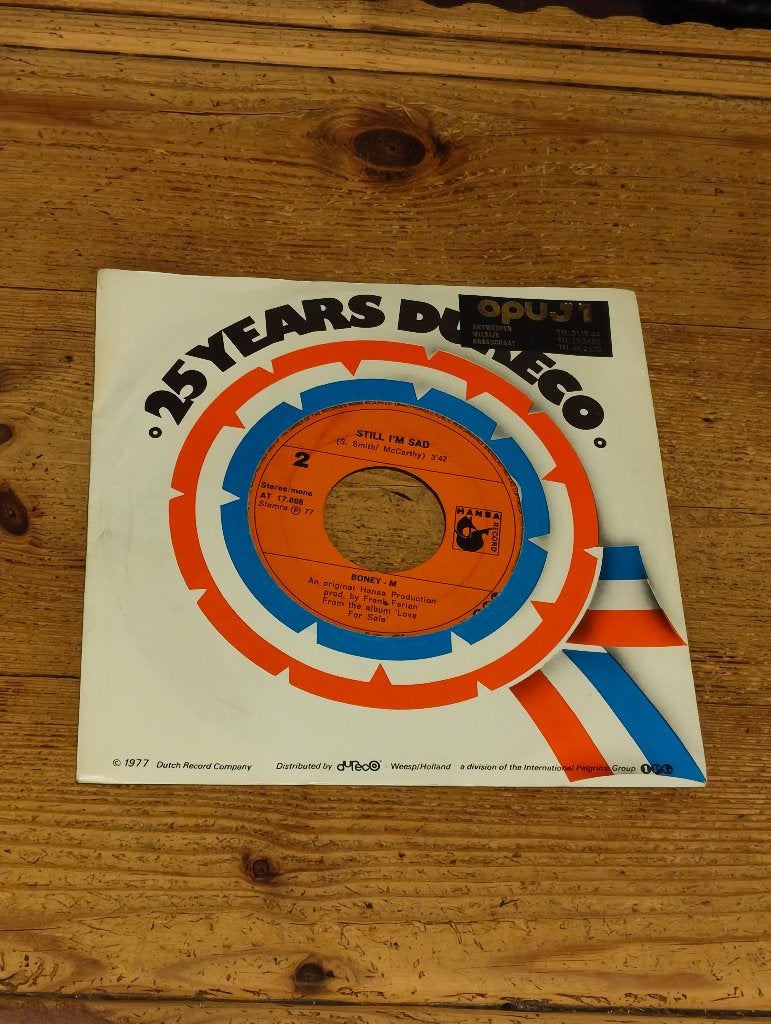 8 Singles van Boney M., Gebruikt, 7 inch, Ophalen of Verzenden, Overige typen