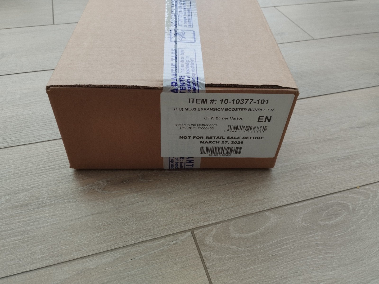 Pokémon perfect order sealed booster bundle case, Ophalen, Booster