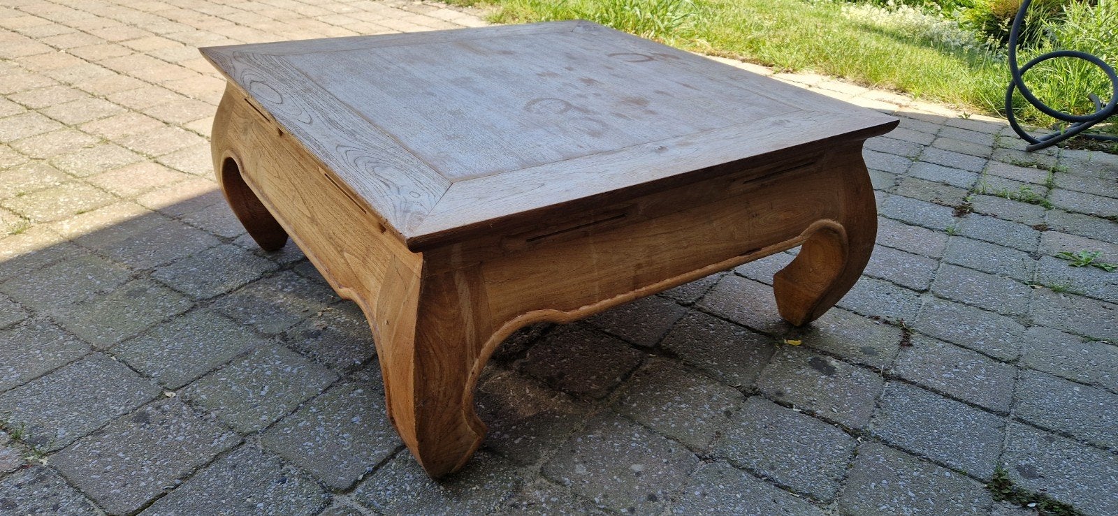Table opium en teck, Maison & Meubles, Teck, Opium, Moins de 50 cm, 50 à 100 cm
