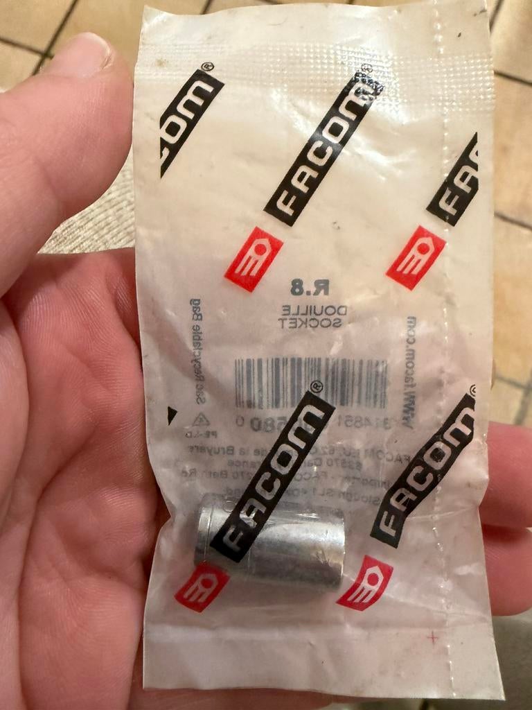 Facom douille r8 5 stuks, Enlèvement