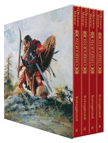 Box met bundelingen van stripreeks Ramiro, Boeken, Stripverhalen, Ophalen, William Vance & Jacques Stockaert, Complete serie of reeks