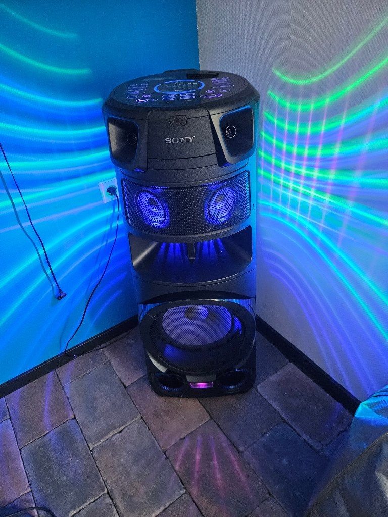 Sony MHC -V 83 D partyspeaker, Ophalen, Zo goed als nieuw, 120 watt of meer, Sony