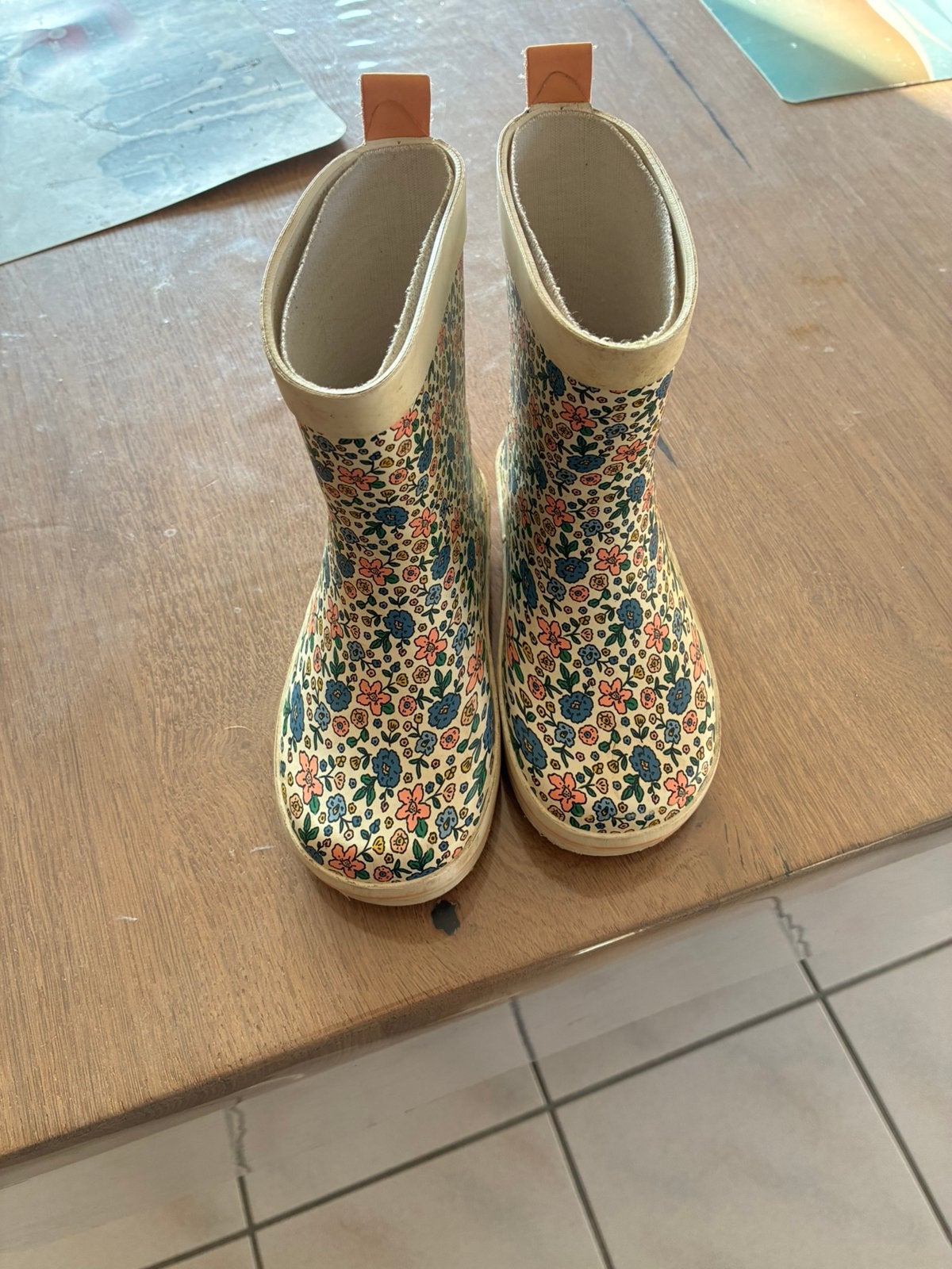 Bottes fleuries La Redoute pointure 26 VENDU, Ophalen, Zo goed als nieuw, Laarzen