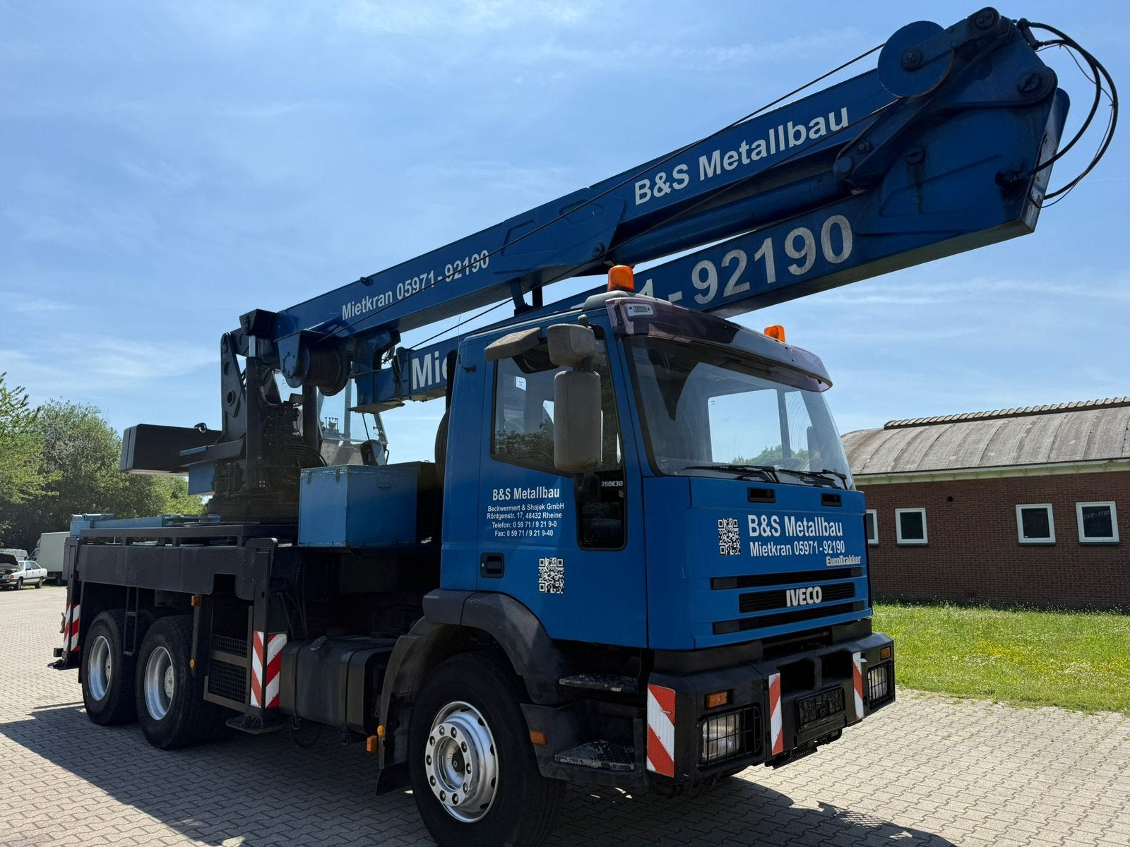 IVECO Magirus 260 EH Vrachtwagen Atlas AK6500-kraanopbouw., Iveco, Diesel, Particulier, Te koop