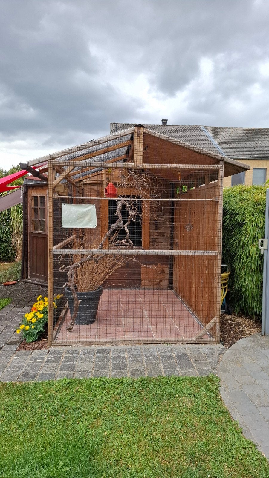 volière vogels, Jardin & Terrasse, Abris de jardin, Enlèvement