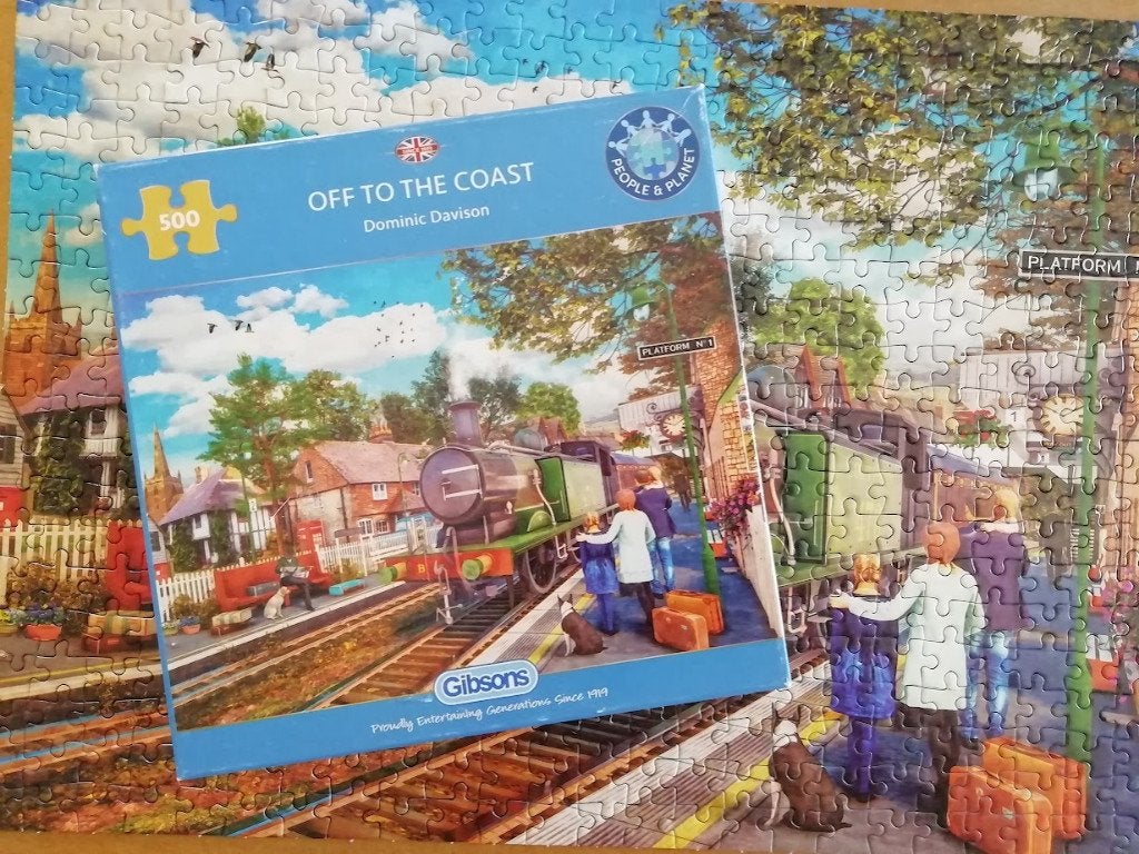 Gibsons puzzel / 500 stukjes, Ophalen of Verzenden