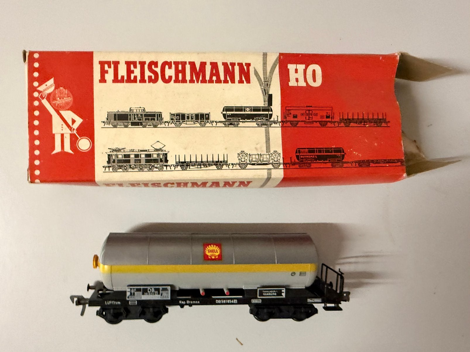 Wagon Shell Fleishmann 5491, Enlèvement ou Envoi, Comme neuf, Wagon, Fleischmann
