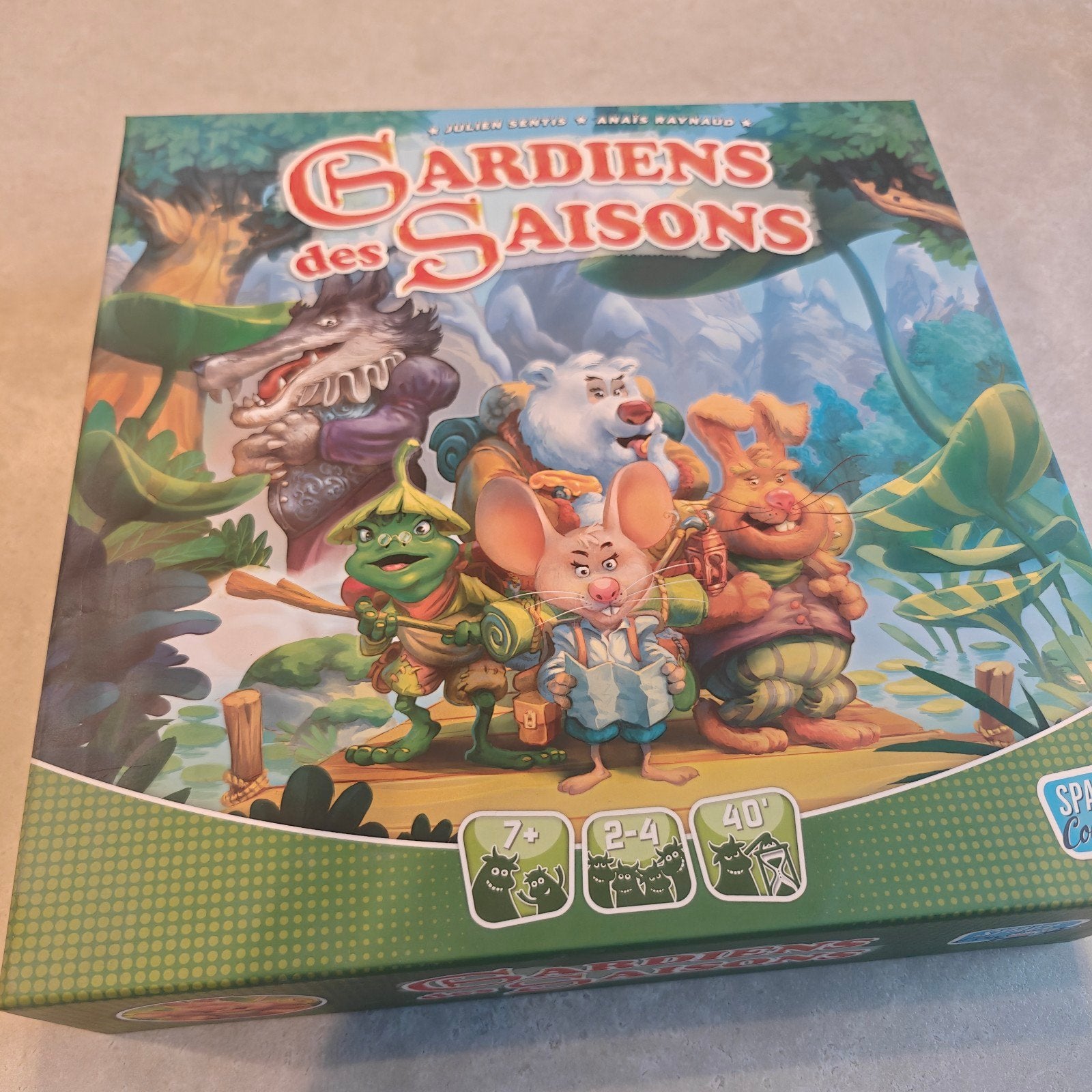 gardiens des saisons, Enlèvement, Comme neuf