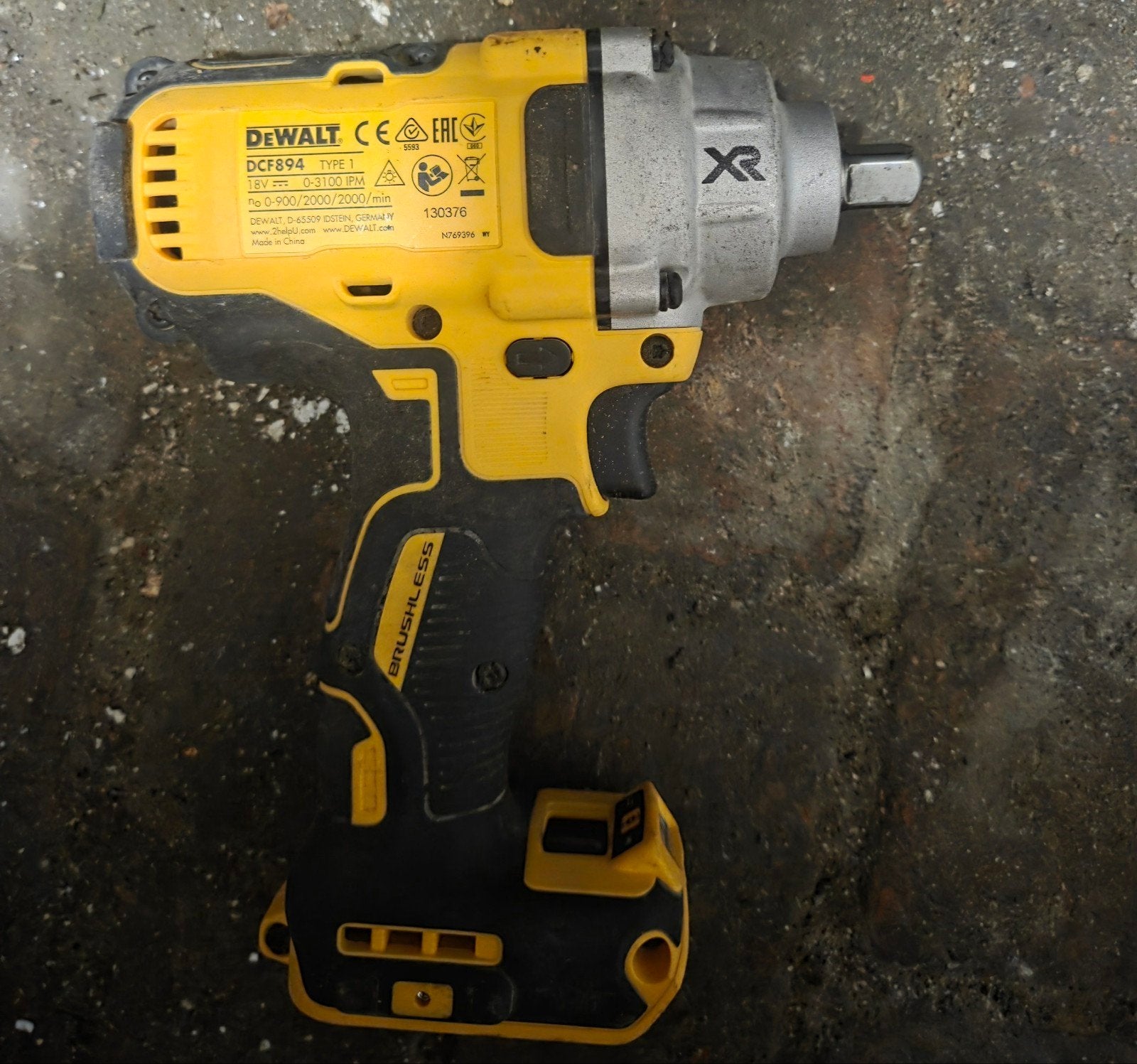 DEWALT DCF894 – Boulonneuse à chocs, Bricolage & Construction, Enlèvement, Comme neuf, Clé/cliquet, DeWalt