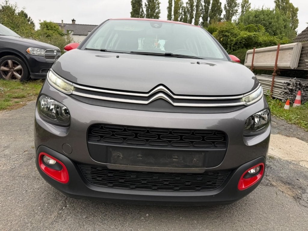 Citroen C3 C3 1.2i Highlight S, Autos, Argent ou Gris, Euro 6, Entreprise, Boîte manuelle