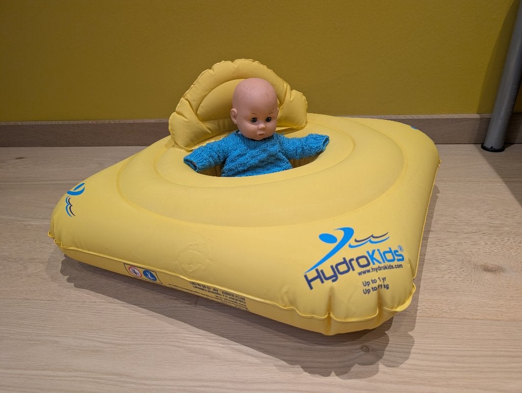 Hydrokids zwemband tot 1 jaar / 11kg, Ophalen