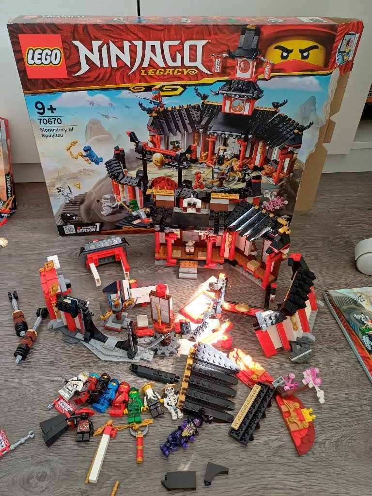 Lego Ninjago: pakket, Lego, Ensemble complet, Comme neuf, Enlèvement