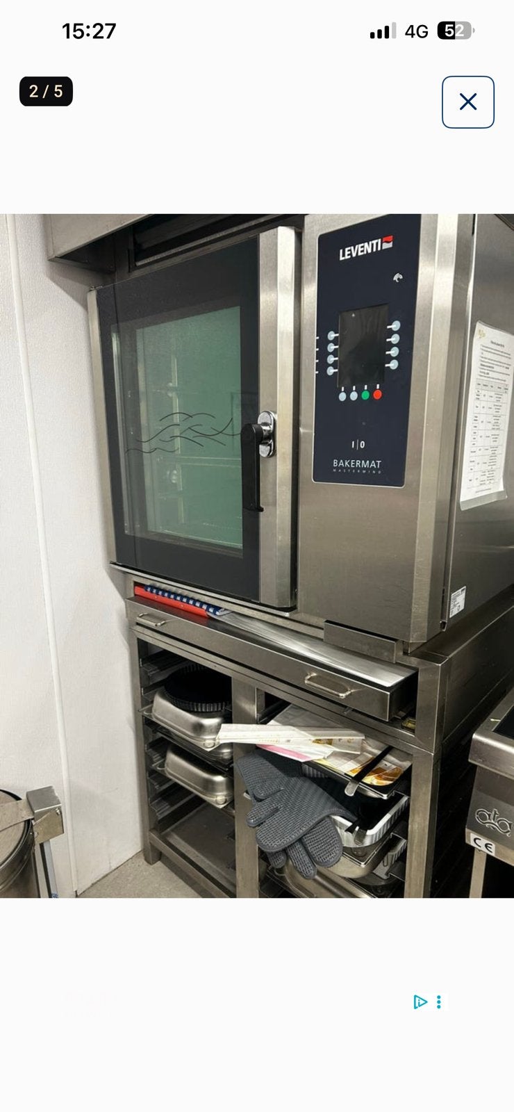 Levanti kookoven .380 v nieuwstaat px 1699 eur, Ophalen of Verzenden