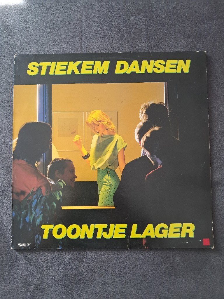 Toontje Lager ‎: Stiekem Dansen (LP), Ophalen of Verzenden, LP