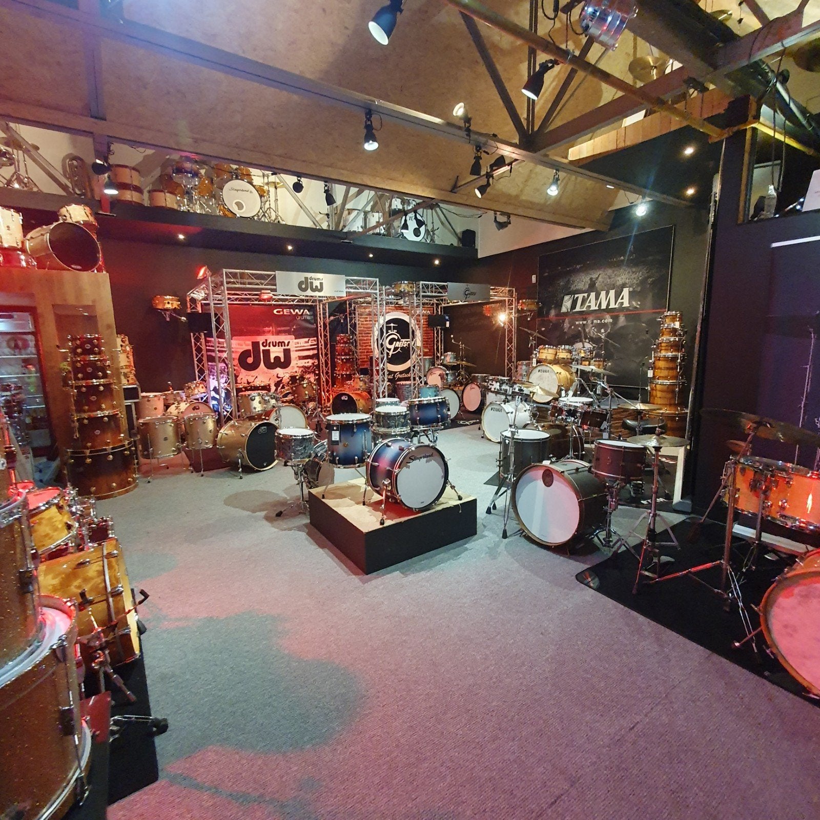 Grootste keuze in drumstellen en cymbalen: grote voorraad, Muziek en Instrumenten, Drumstellen en Slagwerk, Ophalen of Verzenden