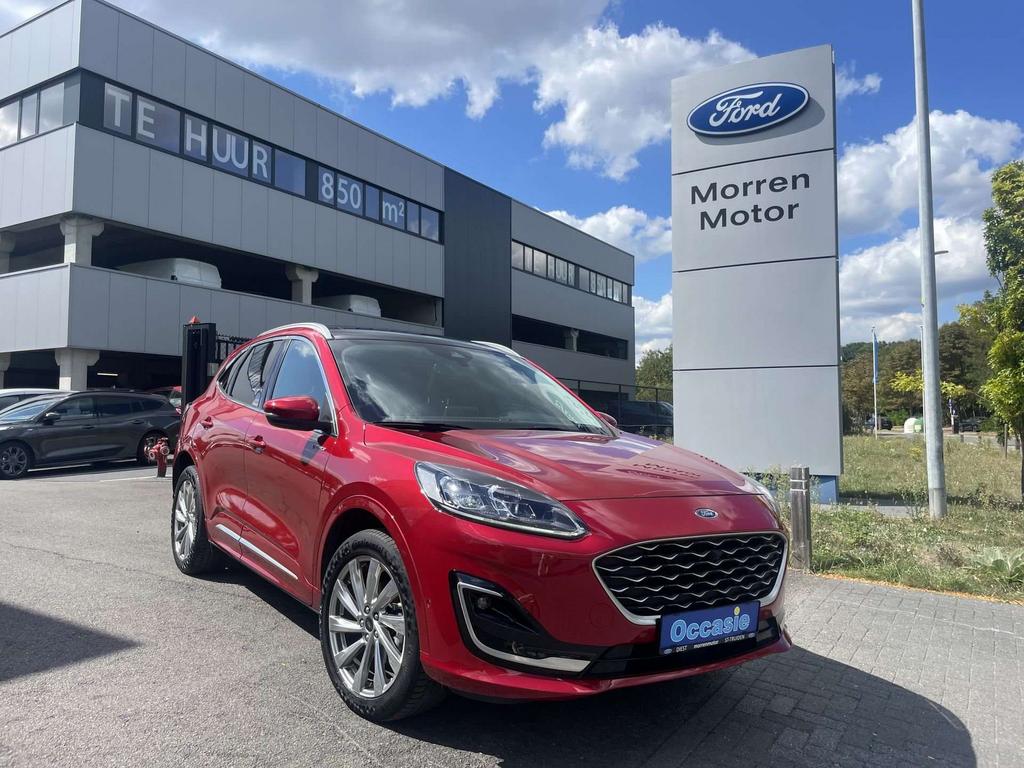 Ford Kuga Ford Kuga Vignale 2.5 PHEV AUT OC0541 19685, Autos, Rouge, Achat, Euro 6, Noir