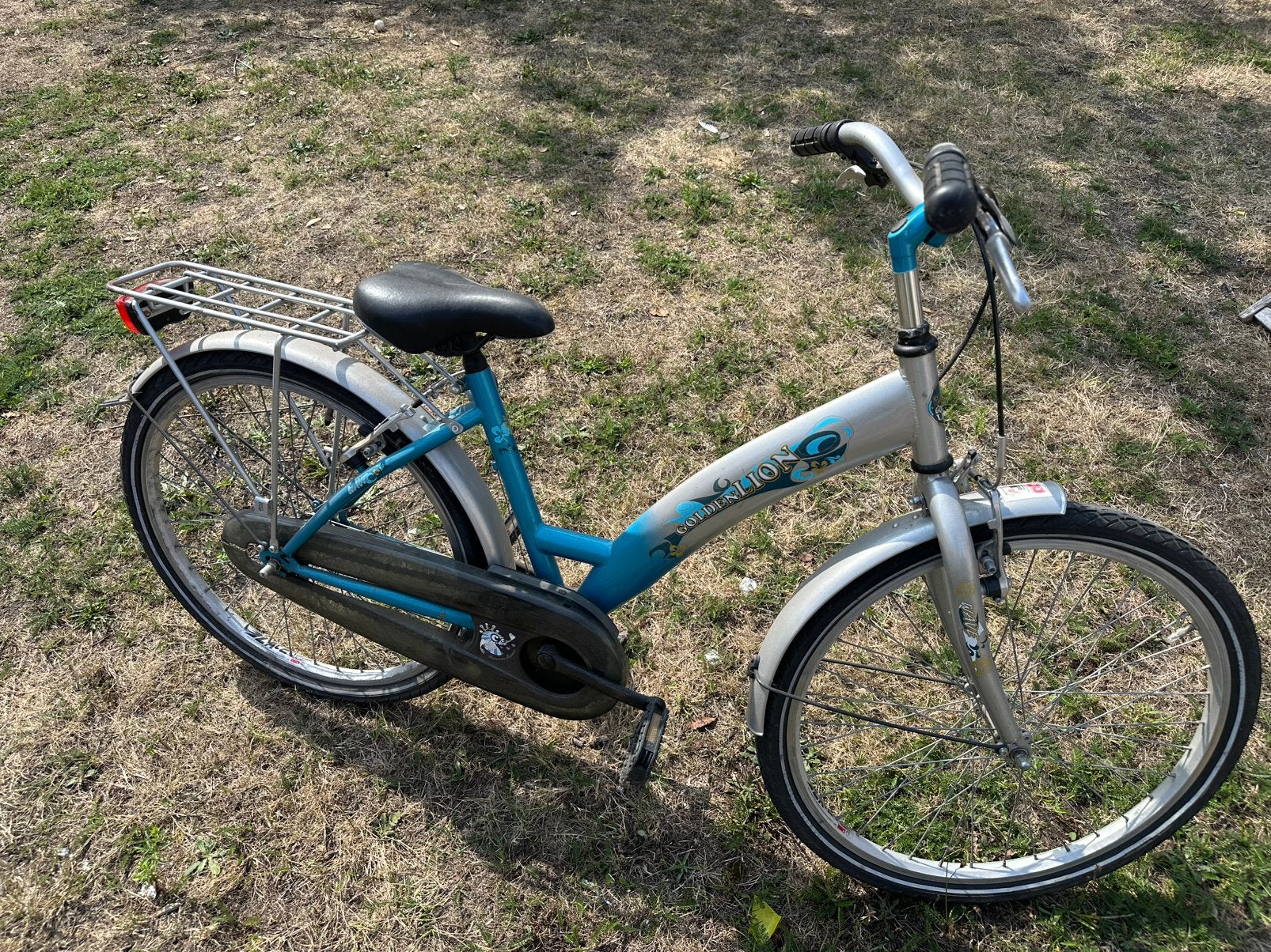 Kinderfiets, Fietsen en Brommers, Ophalen, 20 inch of meer, Gebruikt, Velgrem