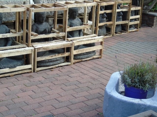 grand choix de bouddha en pierre , soldé -10 a -50%, Enlèvement, Neuf, Pierre, Bouddha