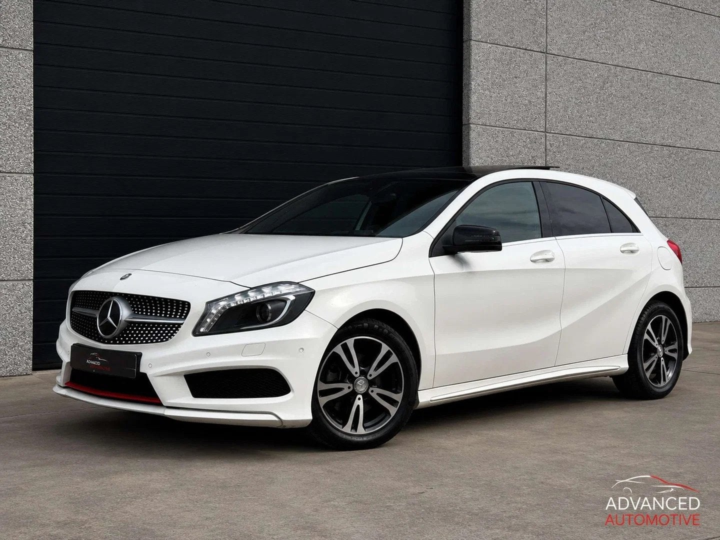 Mercedes-Benz A-CLASS 180 AMG Line (bj 2013), Auto's, 90 kW, Gebruikt, Euro 6, Wit