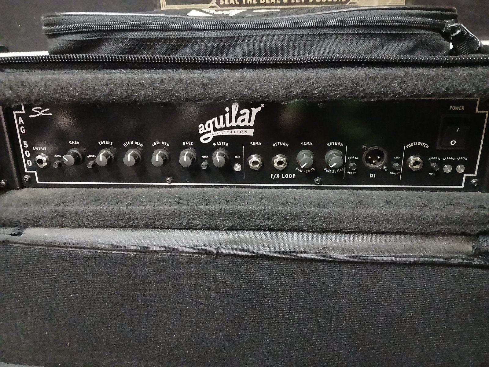 Aguilera AG500 basversterker, Musique & Instruments, Amplis | Basse & Guitare, Enlèvement