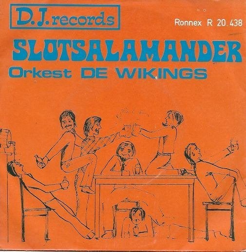 de wikings + bobbejaan - slotsalamander + vrede, Ophalen of Verzenden