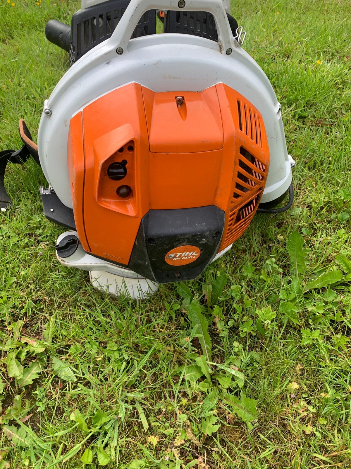 stihl br800, Ophalen, Gebruikt
