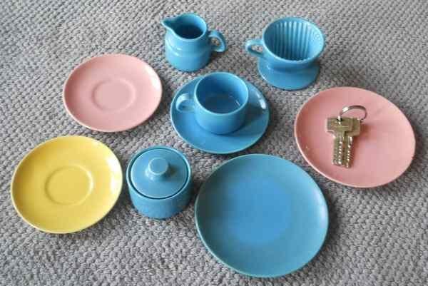 Pièces de service à café jouet Melitta, Antiquités & Art, Enlèvement